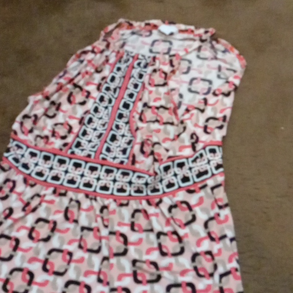 Dress, new York and company. M size. Color black and pink.